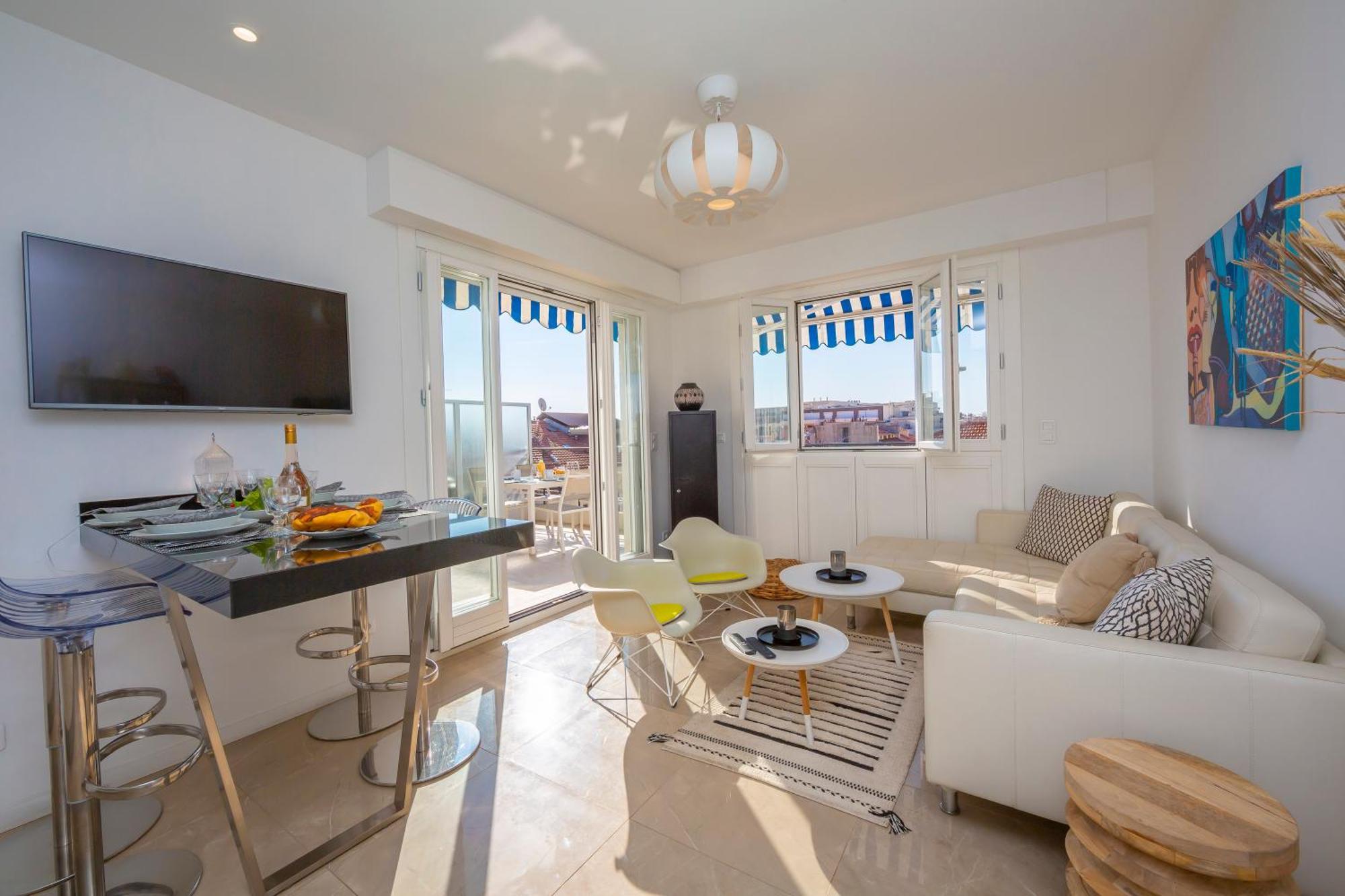 Rooftop At Palais De La Buffa - Happy Rentals 尼斯 外观 照片